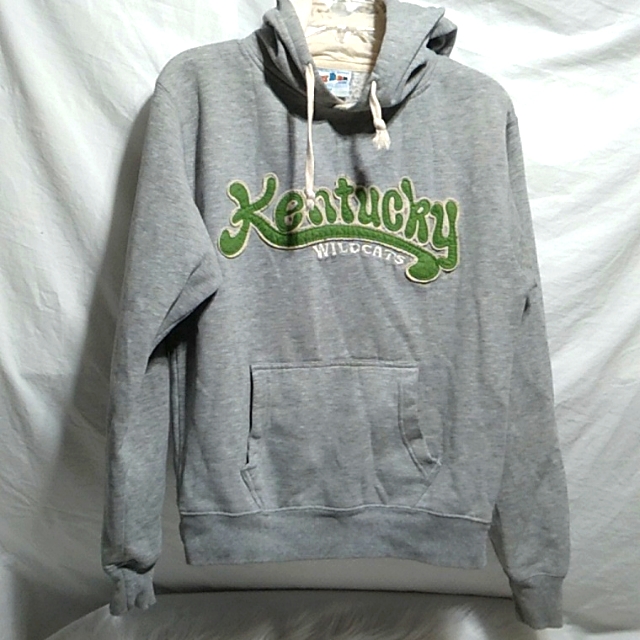 Rare Vintage Kentucky Wildcats Cat Bird Seat Hoodie SzM